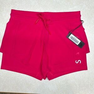 Savvi Aria Shorts - Small - Hot Pink